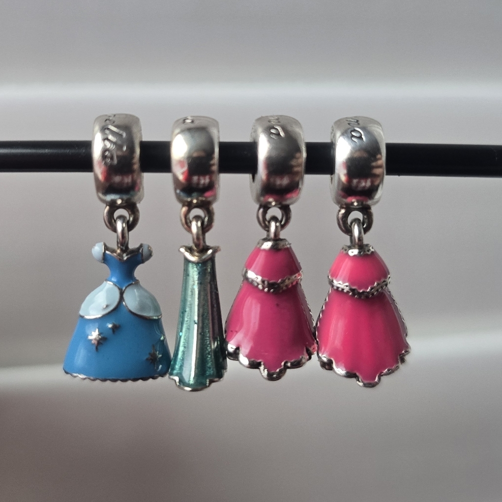 Pandora Disney princess gown dangles